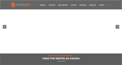 Desktop Screenshot of kadoshmusic.com.br
